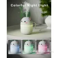 Colour Changing Lamp Humidifier Diffuser Ultrasonic Air Humidifiers Free Sample Lamp Baby Car Mini Cute Small Air Humidifier Diffuser Manufactory